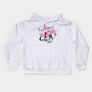 valentines day by chakibium Kids Hoodie